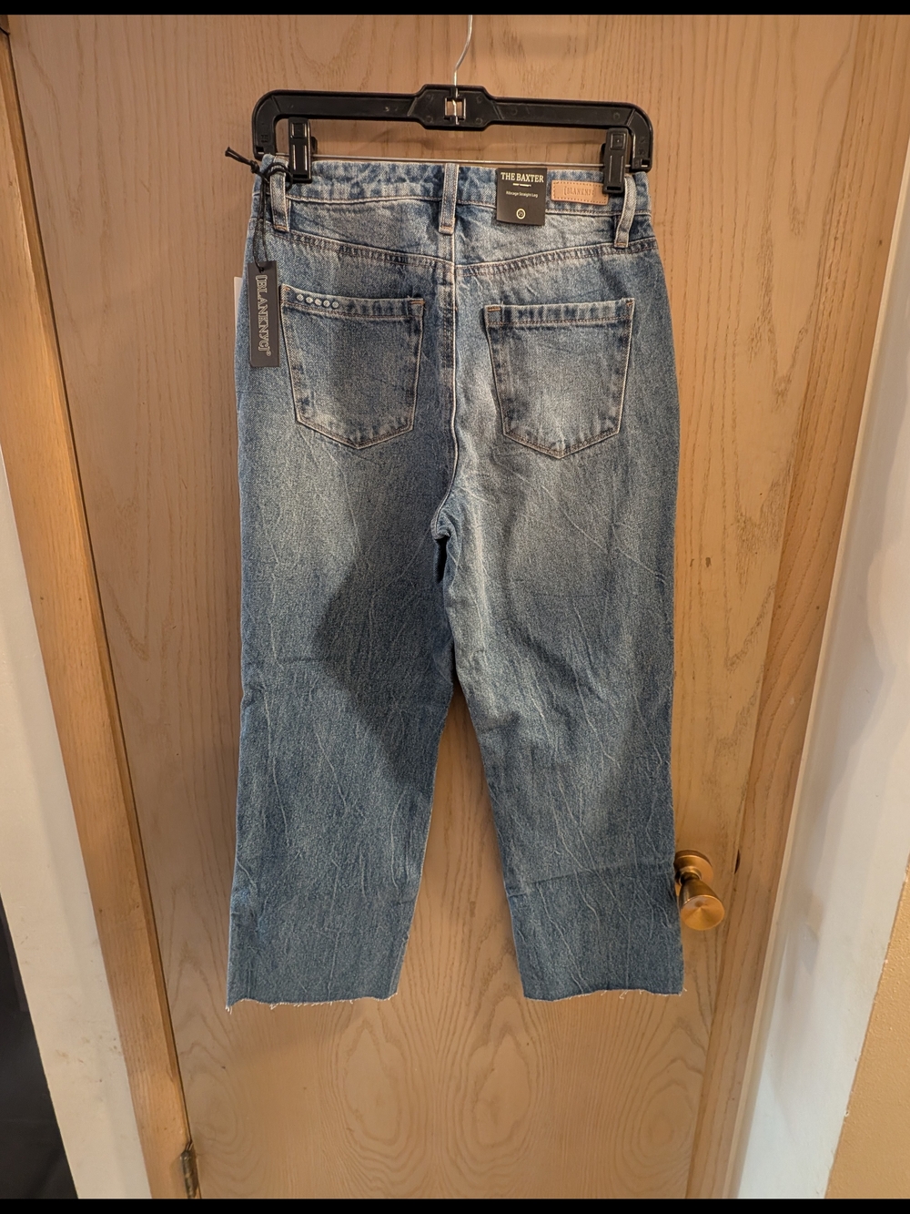 BLANKNYC Size 27 Women's Straight-Leg Jeans NWT - Picture 6 of 6